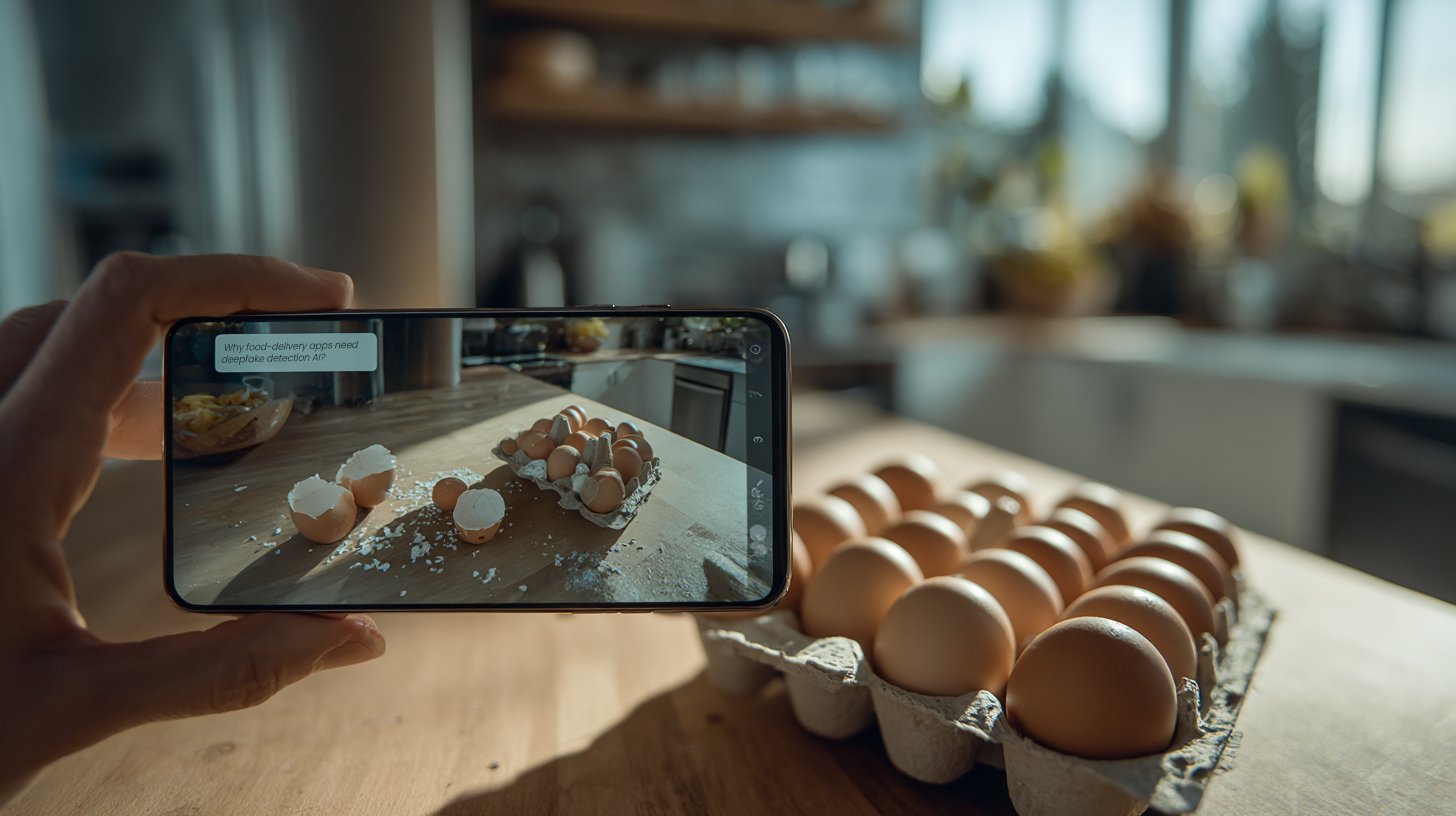Why Deepfake Detection AI Is Essential for Food Delivery Apps